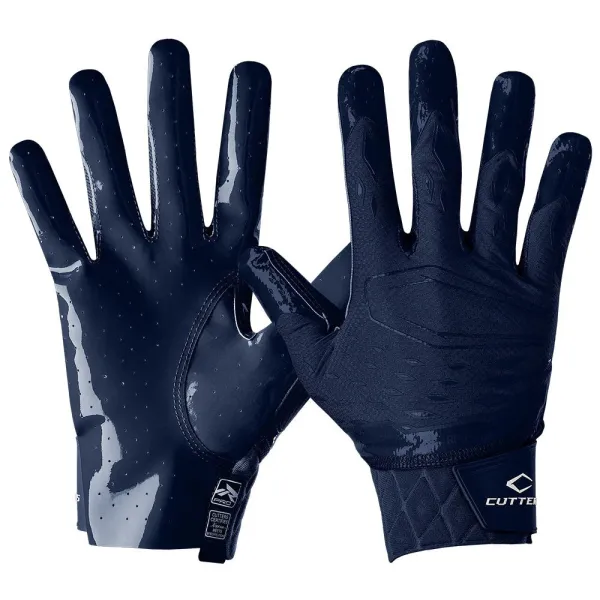 Cutters Rev Pro 5.0 Receiver Gloves Navy