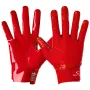 Guanti da ricevitore Rev Pro 5.0 di Cutters, rosso