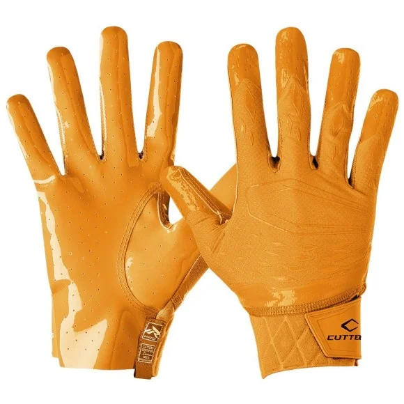 Cutters Rev Pro 5.0 Receiver Gloves Yellow