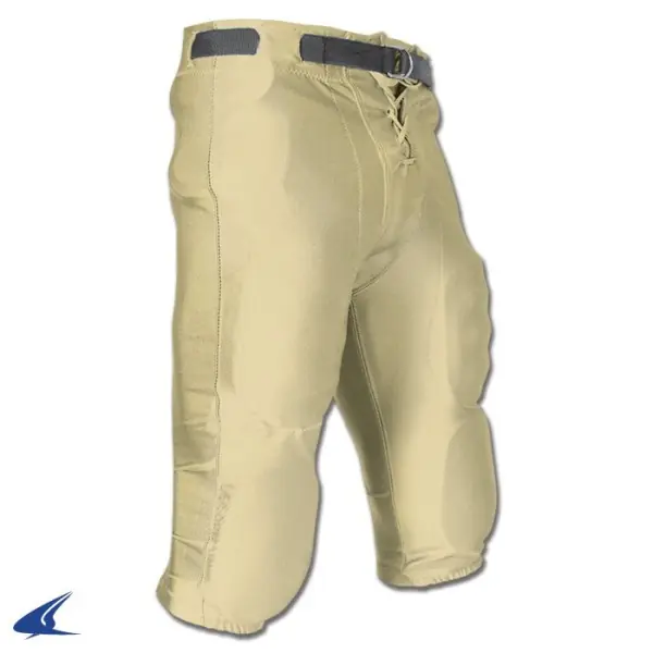 Pantalones de Cintura Ranurada Oro Vegas