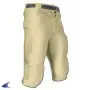 Hose mit schlitzförmiger Taille in Vegas-Gold