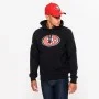 San Francisco 49ers New Era-hoodie med laglogga