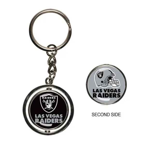 Portachiavi rotante Las Vegas Raiders