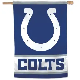 Indianapolis Colts lodret flag 28" x 40"