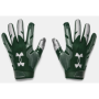 Green Under Armour F8 Receiver gloves