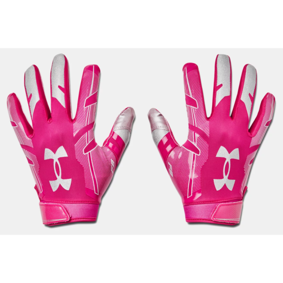 Guanti Under Armour F8 Receiver rosa