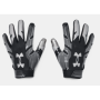Black Under Armour F8 Receiver gloves