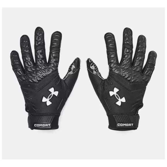 Under Armour Combat Lineman Gloves Black