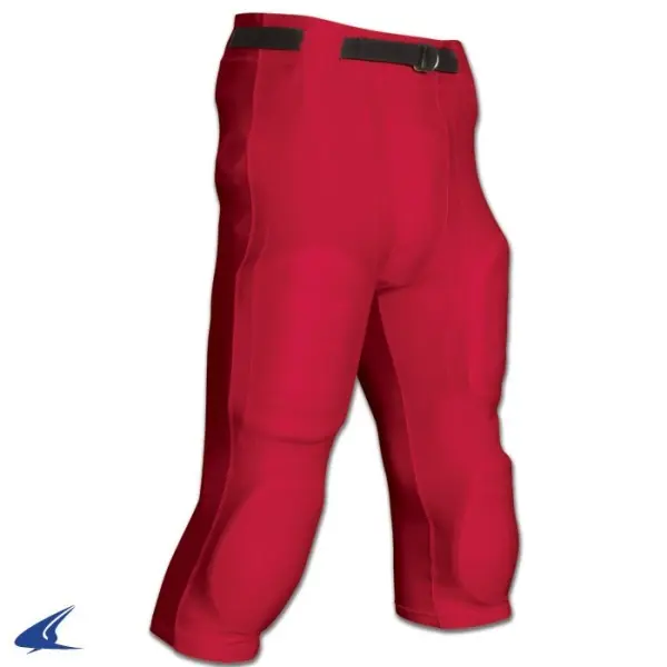 Pantalones de Juego Champro de Poliéster y Spandex Rojos
