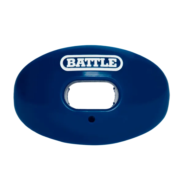 Battle Oxygen Convertible Strap Football-Mundschutz Marineblau