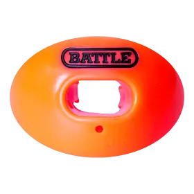 Protège-dents de football Battle Oxygen Convertible Strap Orange