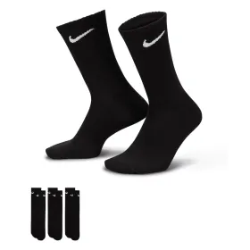 Nike Dri-Fit Crew Sokker 3-pak Sort