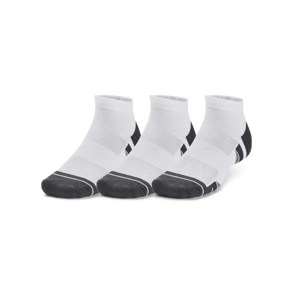 Unter Armour Leistung Tech Low Cut Socken 3pk weiß