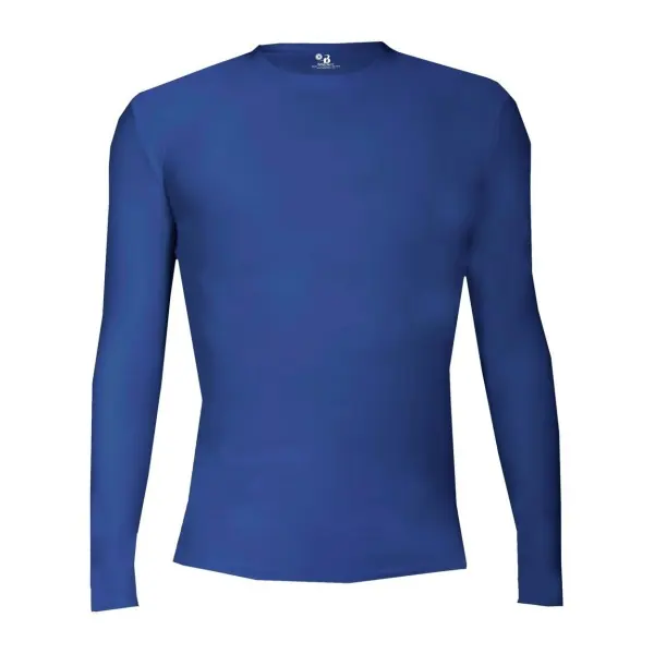 Pro Kompression Langarmshirt Königsblau
