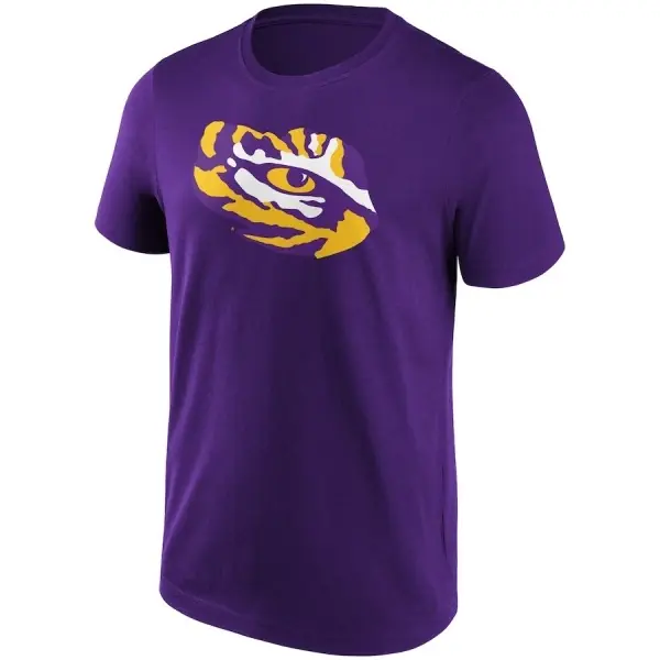 Maglietta con Logo LSU Tigers
