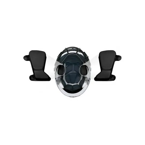 Riddell Speed Icon Kieferpads Schwarz