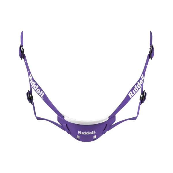 Mentonera Riddell Hard Cup Púrpura