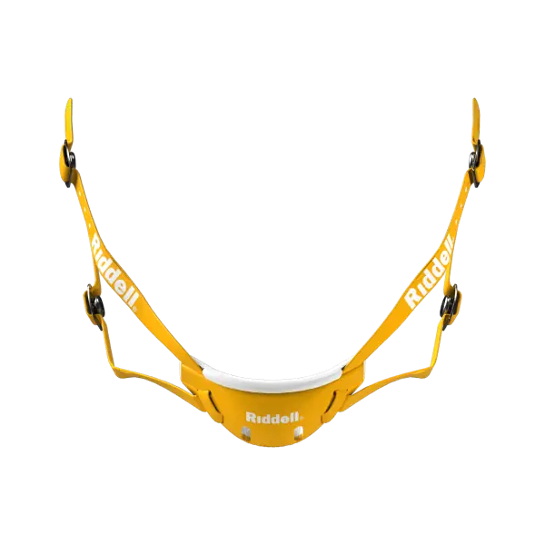 Riddell Hard Cup Kinnriemen Gelb