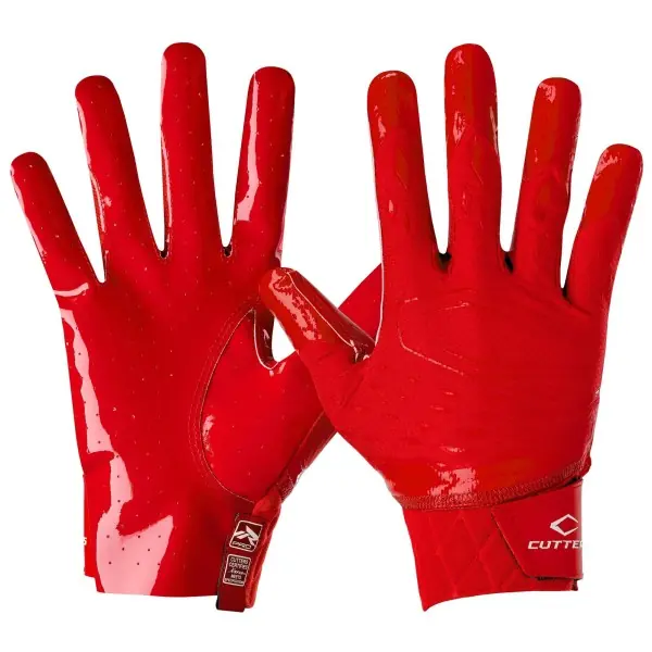 Cutters Rev Pro 5.0 Mottagarhandskar Röda