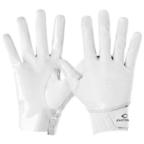 Guantes de receptor Cutters Rev Pro 5.0 Blanco