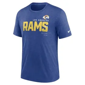 Camiseta Nike Triblende de los Angeles Rams Azul