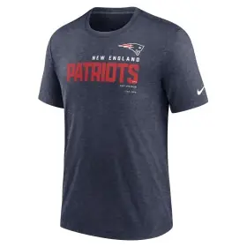 T-shirt Nike Triblend New England Patriots - blu navy