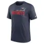 T-shirt Nike Triblend New England Patriots - blu navy