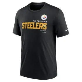 T-shirt Nike Triblend Pittsburgh Steelers Noir