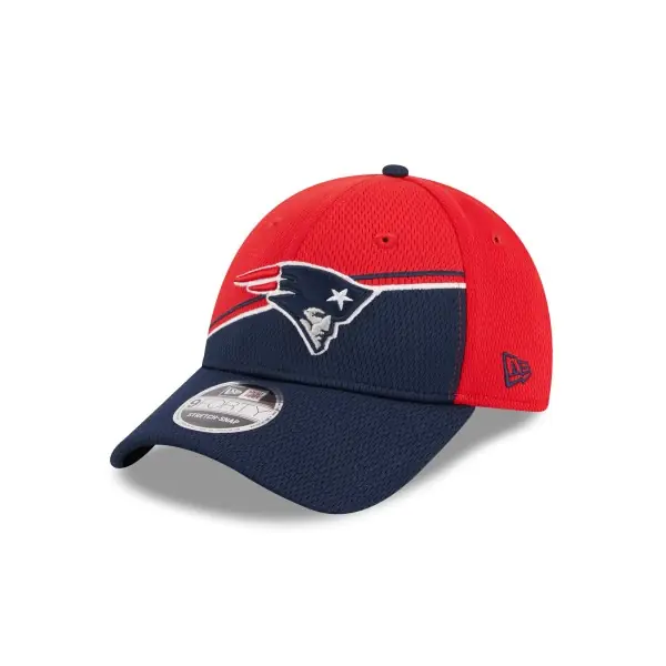 New England Patriots New Era 9Forty Snapback-keps Fram vänster