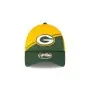 Green Bay Packers New Era 9Forty Snapback-kasket foran