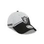 Las Vegas Raiders New Era 9Forty Snapback-kasket Højre