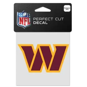 Autocollant Logo Washington Commanders 4" x 4"