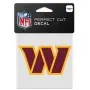 Autocollant Logo Washington Commanders 4" x 4"