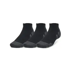 Under Armour Performance Tech Low Cut Socks 3pk Black