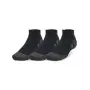 Calcetines cortos de rendimiento técnico Under Armour 3 pares Negro