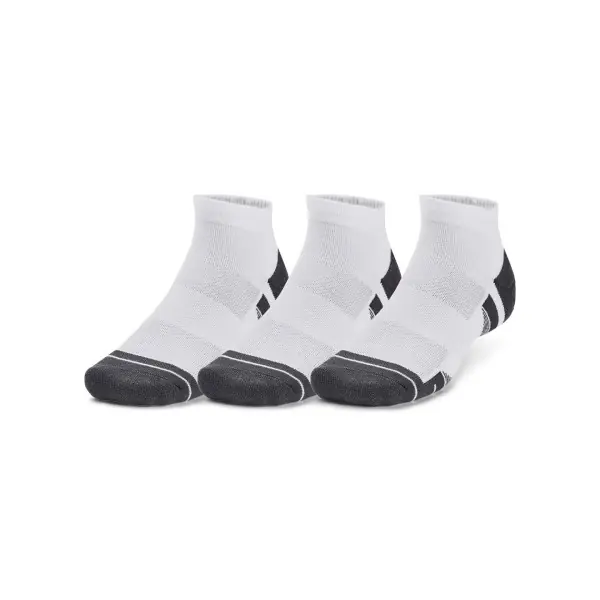 Calcetines bajos Under Armour Performance Tech 3pk blanco
