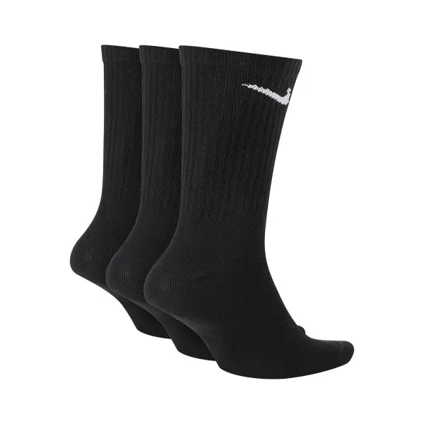 Nike Dri-Fit Crew Socken 3er-Pack mit schwarzer Ferse