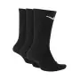 Calze Crew Nike Dri-Fit 3pk Tacco Nero