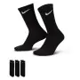 Chaussettes Nike Dri-Fit Crew 3 paires Noires