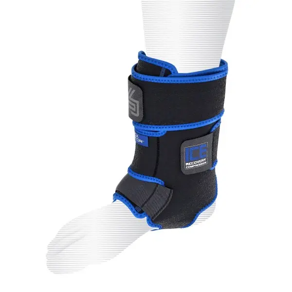 Shock Doctor Enveloppement de Compression Glacé pour Cheville