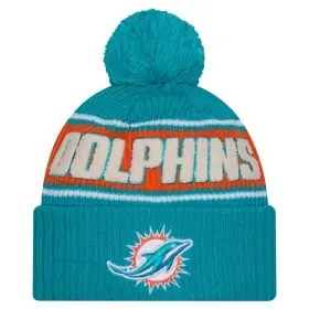 Miami Dolphins New Era 2024 Sideline Sport Strickmütze Vorne