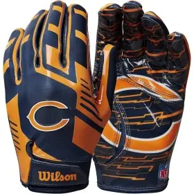 Chicago Bears Wilson NFL Stretch Fit Erwachsenen Receiver-Handschuhe