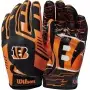 Cincinnati Bengals Wilson NFL Stretch Fit Erwachsenen Receiver-Handschuhe
