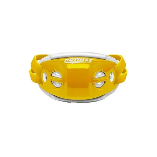 Schutt Elite Hard Cup Kinnriemen Gelb