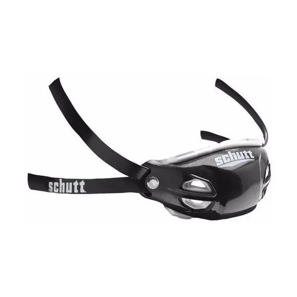 Schutt Elite Hard Cup Kinnriemen Schwarz