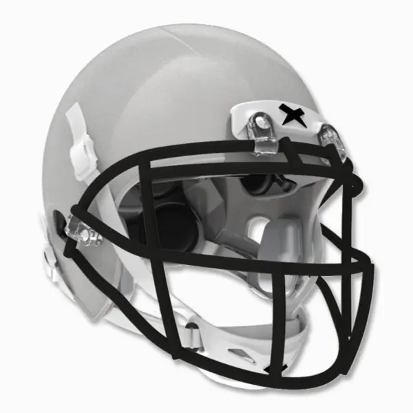 Casco da football Xenith X2E+ Argento